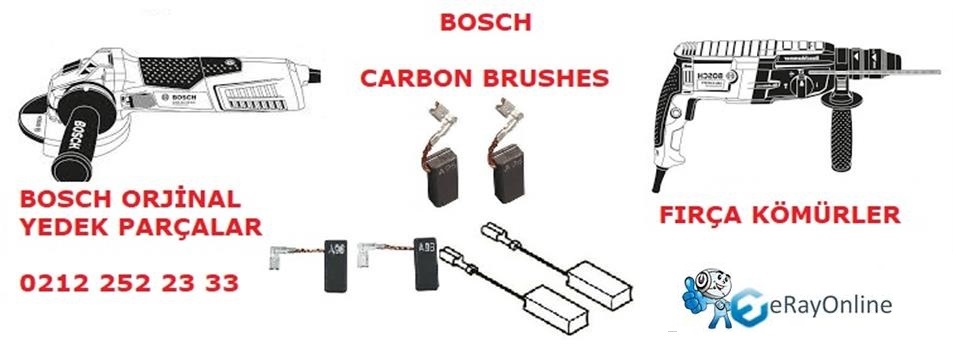 Bosch Profesyonel Taşlama Matkap Fırça Kömürler
