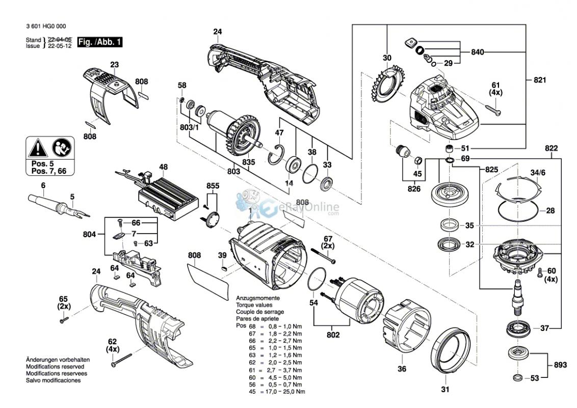 Bosch%20GWS%2030-230%20PB%20Taşlama%20Makine%20Parçaları