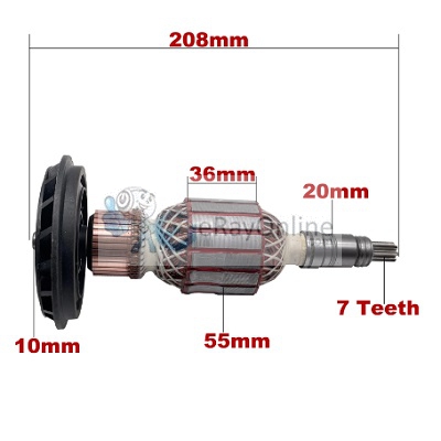 GBH%2010%20DC%20Kırıcı%20Delici%20Endüvi%20Rotor