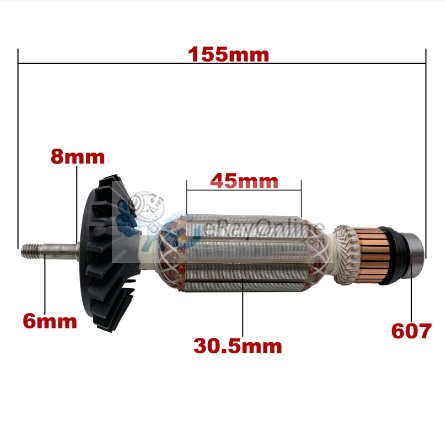 GWS%20750%20Taşlama%20Endüvi%20Rotor