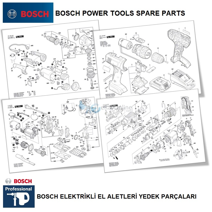 Bosch%202610398914%20Service%20kit%20Yedek%20Parça%20Seti