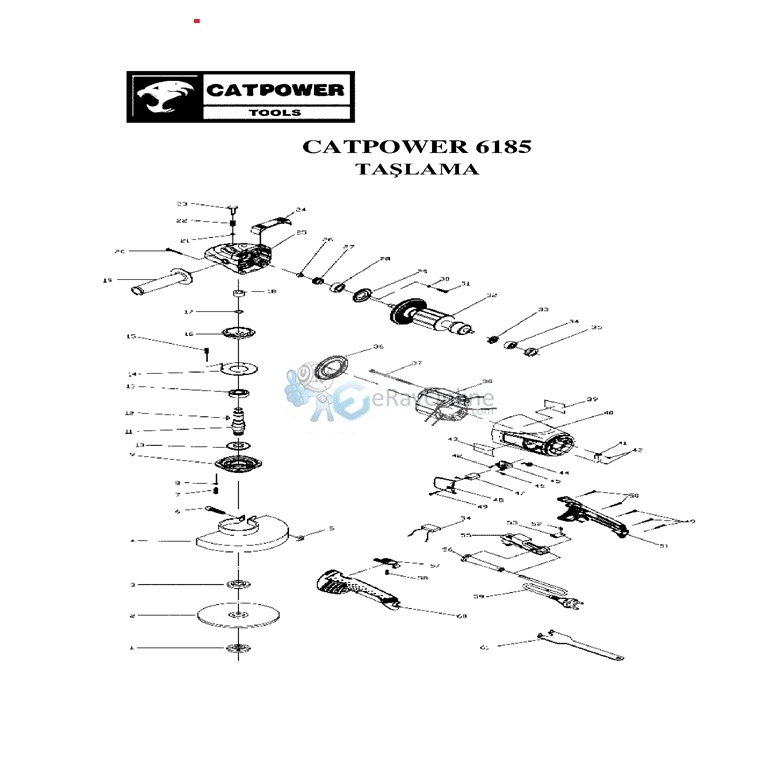 CATPOWER%206185%20TAŞLAMA%20YEDEK%20PARÇA