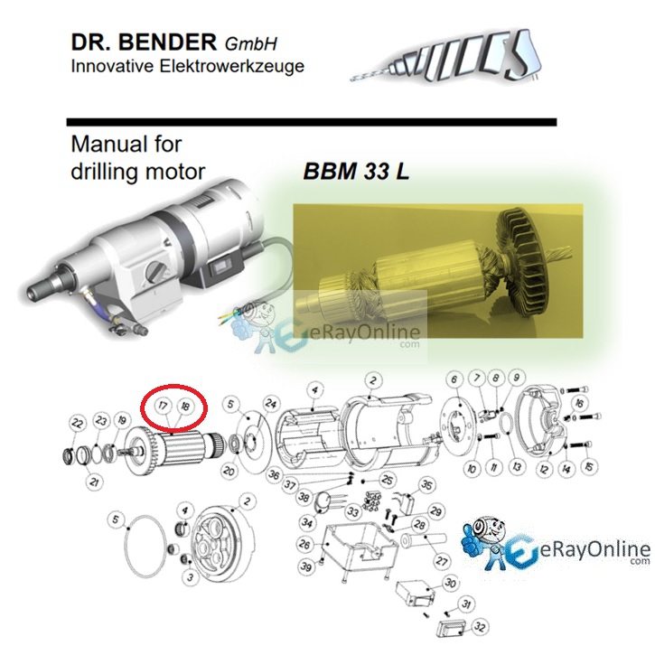 Dr%20Bender%20BBM33L%20Karot%20Endüvi