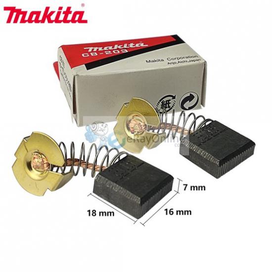 Makita M8701 Kömür 194722-3 Brush Set CB459 Takımı