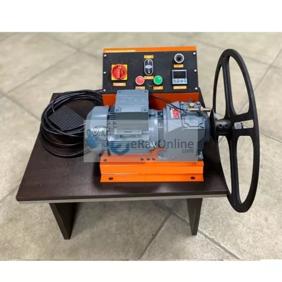 Otomatik Pedallı Masa Üstü Sarım Makinesi 45CM