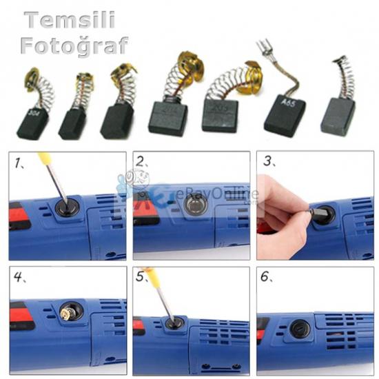 MH10SE Würth Fırça Kömür Carbon Brushes